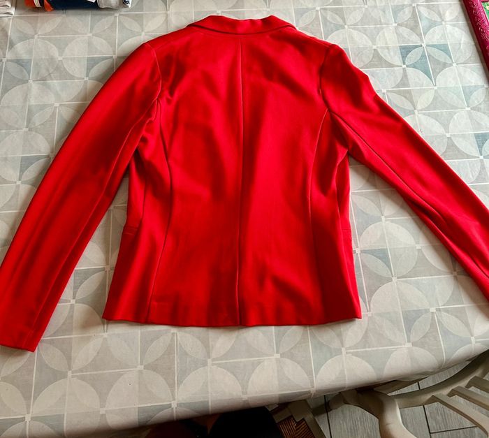 Veste rouge femme - Cache Cache - Neuve - 42 / XL - photo numéro 2