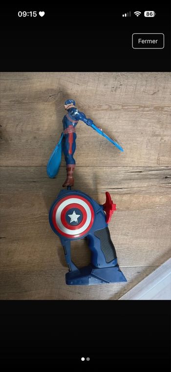 Lanceur captain america 