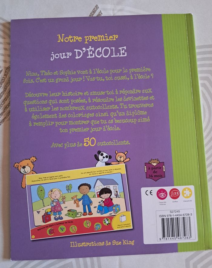 3 livres pour enfant avec puzzle - photo numéro 6