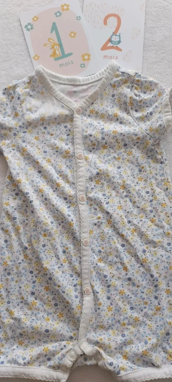 Pyjamas été bébé fille 12 mois