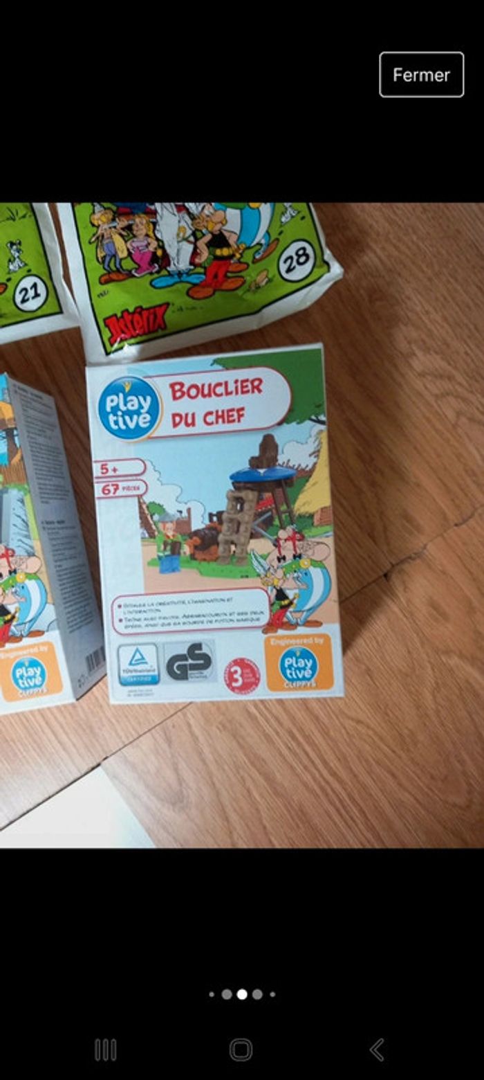 🎅jeu figurines et village Obelix Astérix Neuf - photo numéro 3