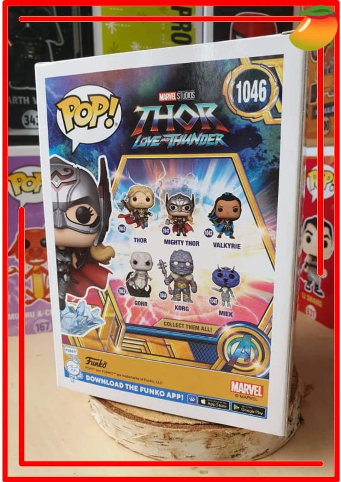 Funko Pop Mighty Thor 1046 Special Edition qui brille dans le noir - photo numéro 4