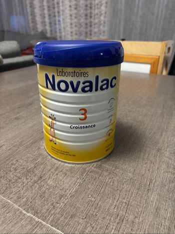 Lait Novalac 3 ème âge