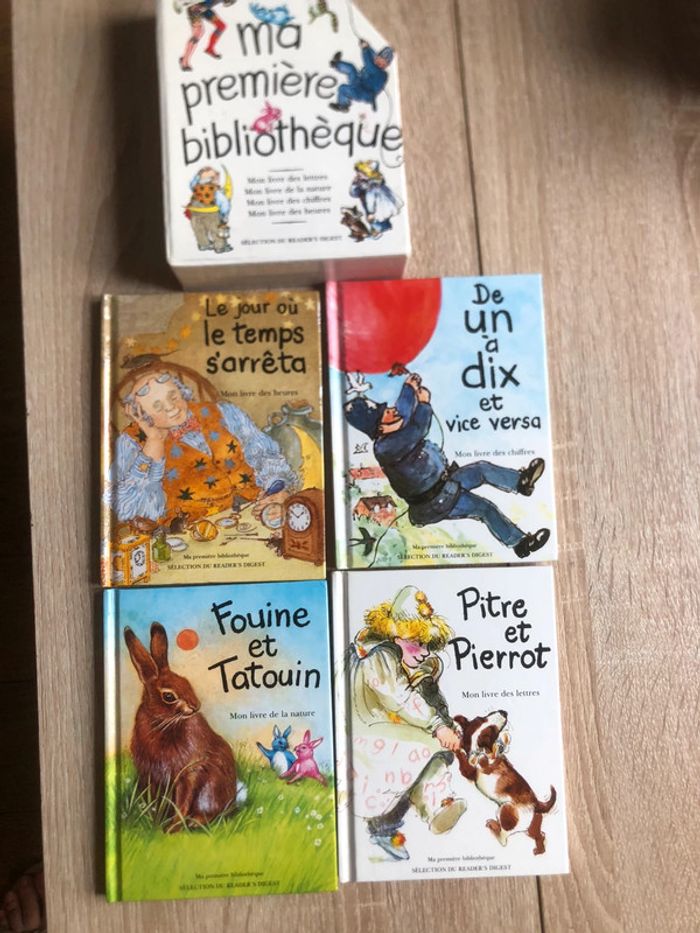 Collection de 4 livres ma première bibliothèque - photo numéro 2