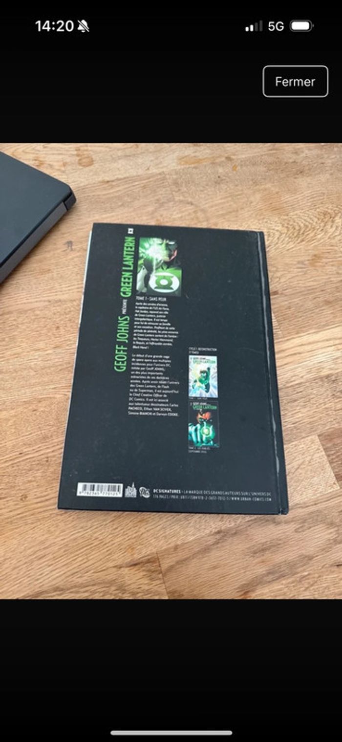 Livre Geoff John présente Green Lantern Intégrale - Tome 1 - photo numéro 3