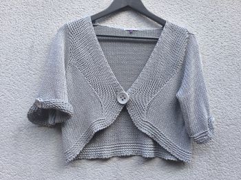 Cache-cœur court Patrice Bréal femme