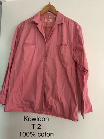 Chemise / Blouse rose Kowloon T 2