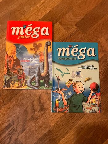 Lot de 2 Livres Méga junior et Méga benjamin