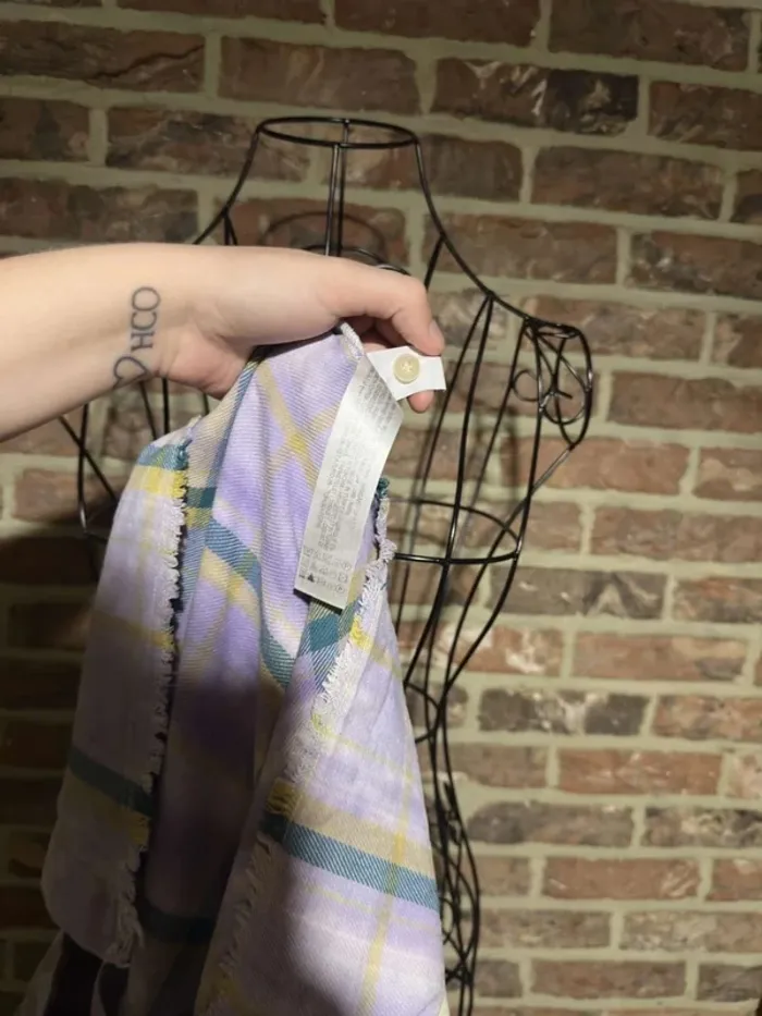 Chemise à carreaux manches courtes Berhka Taille M 100% Coton - photo numéro 19