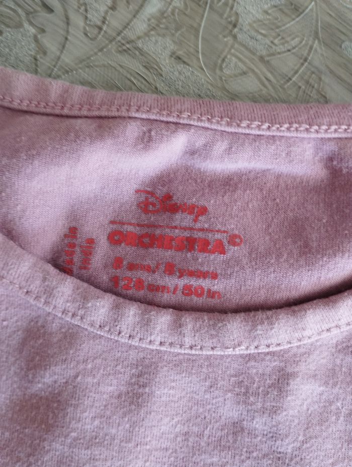 T shirt ml Disney 8 ans fille - photo numéro 2