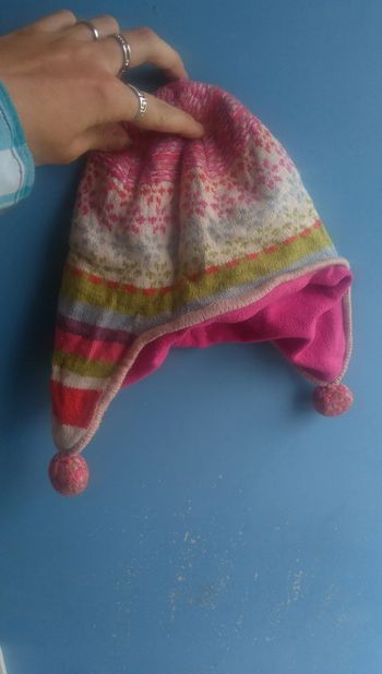 Bonnet d'hiver fille