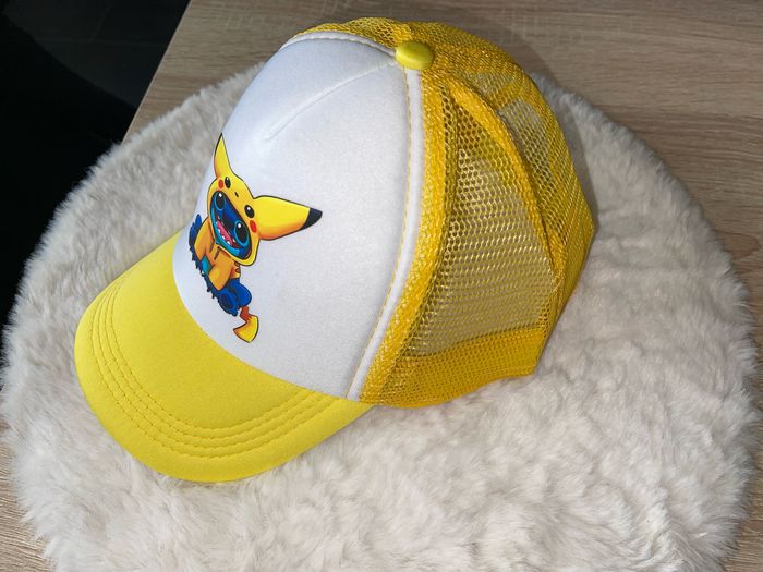 Casquette Stitch habiller en Pikachu - photo numéro 2