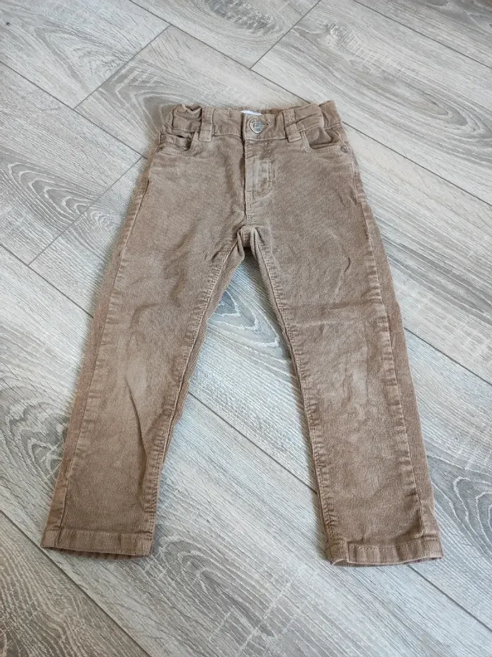 Pantalon velours 2-3 ans Tex