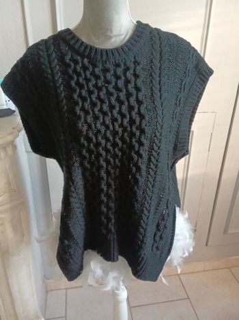 Pull manche courte Taille unique bisous projet