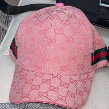 Casquette Gucci rose