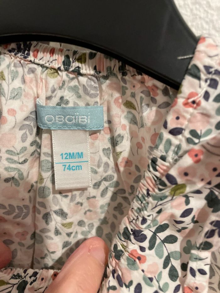 Magnifique blouse 12 mois obaïbi - photo numéro 3