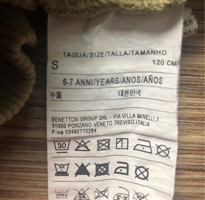 Sweat Benetton - photo numéro 5