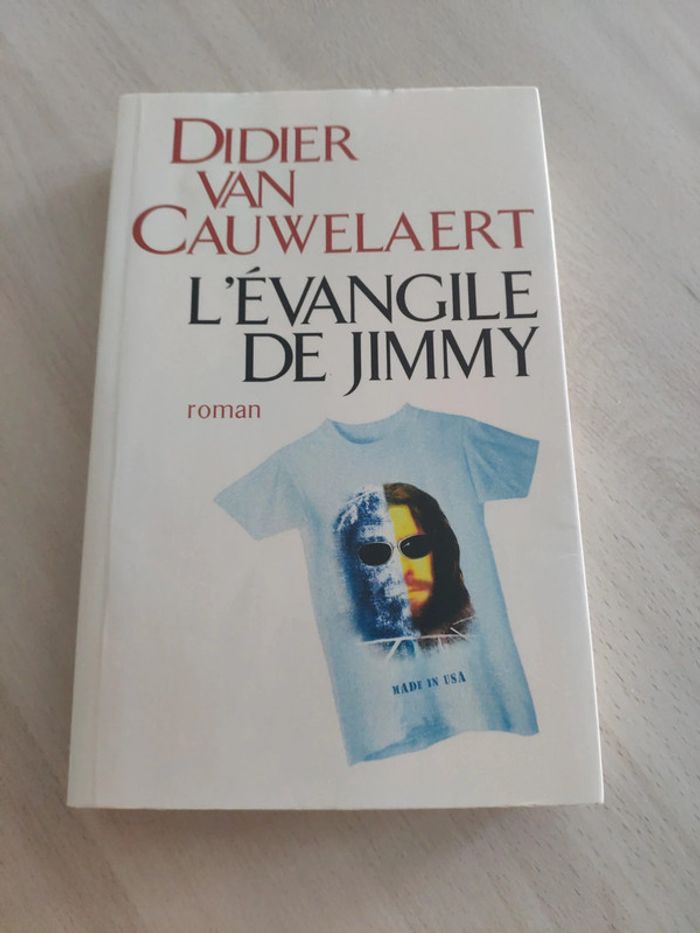 Livre grand format l'évangile de Jimmy Didier Van Cauwelaert