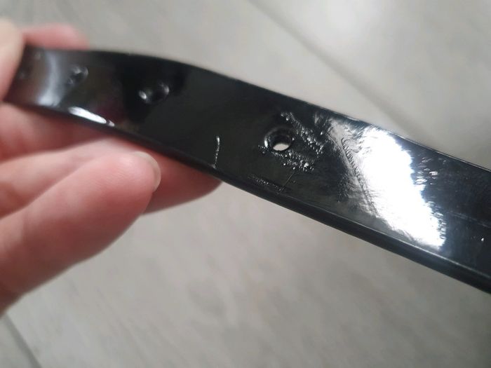 Ceinture Nœuds Noire Brillant - photo numéro 5