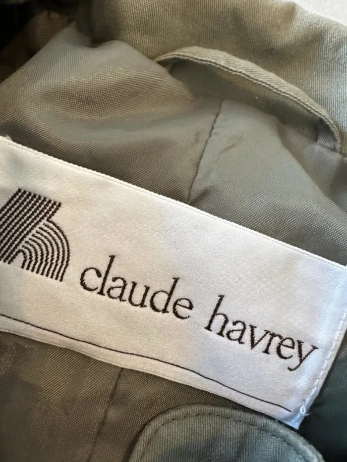 Blouson vert claude Havrey, très bon état, taille M - photo numéro 3