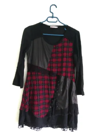 Robe carreaux