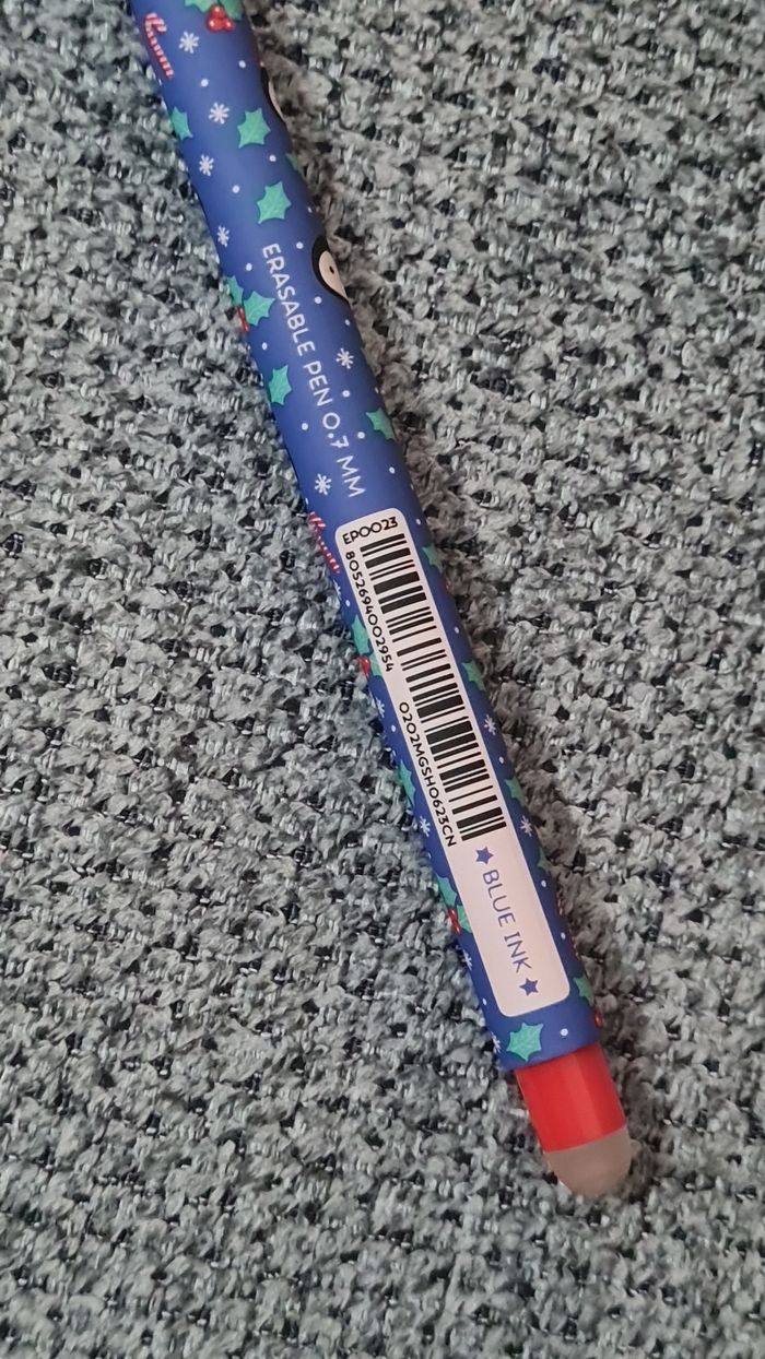 Legami Noel 2023 Pingouin de Noel Effaçable EP0023 Très Rare - photo numéro 7