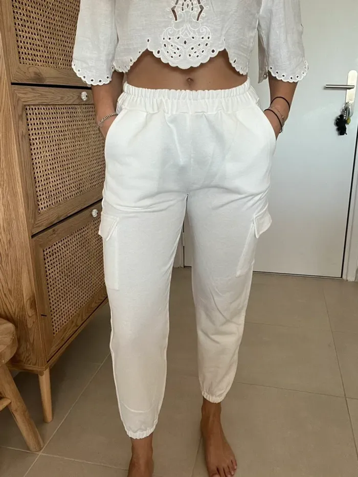 Jogging blanc Cloothes