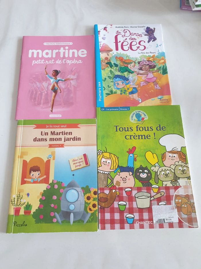 Lot livres evolutifs CP