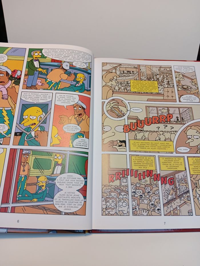 Livre Bande dessinée les Simpson Sous les projecteurs - photo numéro 5