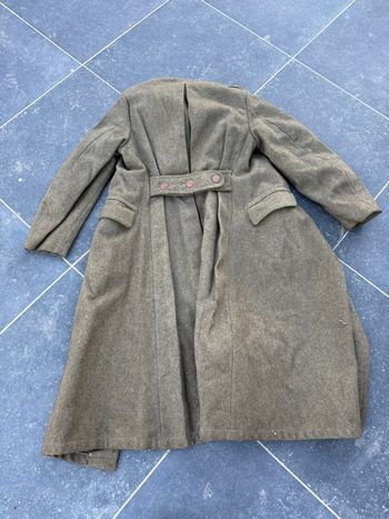 Manteau militaire belge vintage