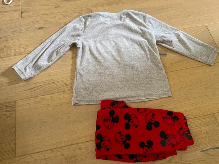 Pyjama velours Mickey 3 ans - photo numéro 3