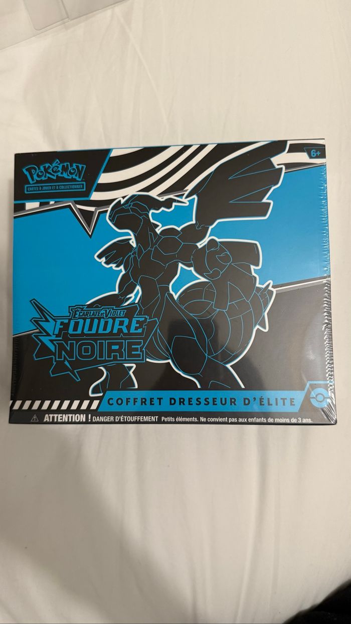 Pokémon ETB Foudre noir ev10.5