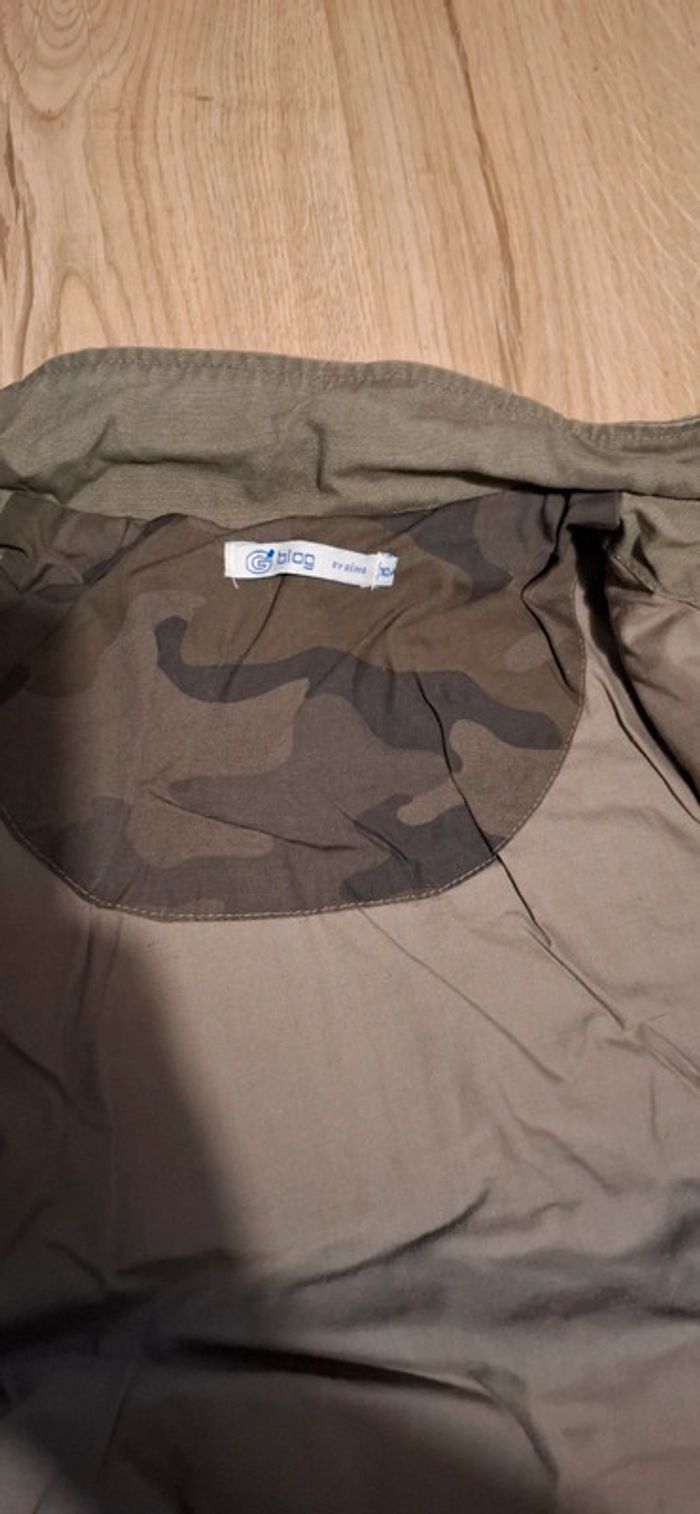 Veste kaki clair 10ans NEUVE - photo numéro 5