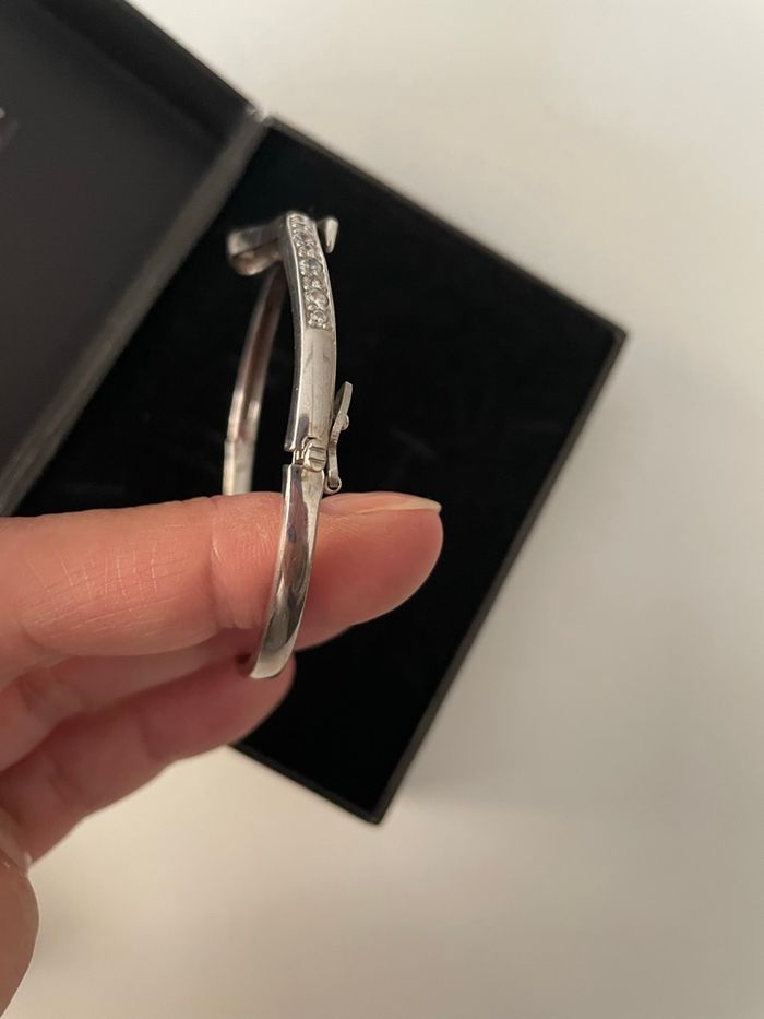 Bracelet jonc argent - photo numéro 4