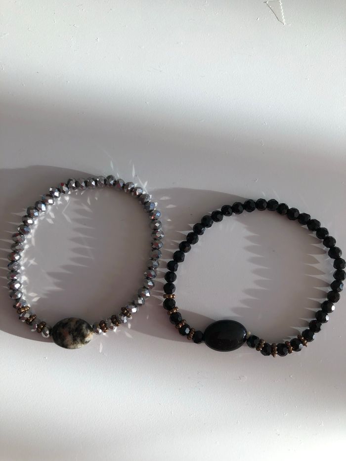 Lot de 2 bracelets