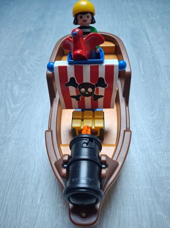 Playmobile 123 bateau pirates