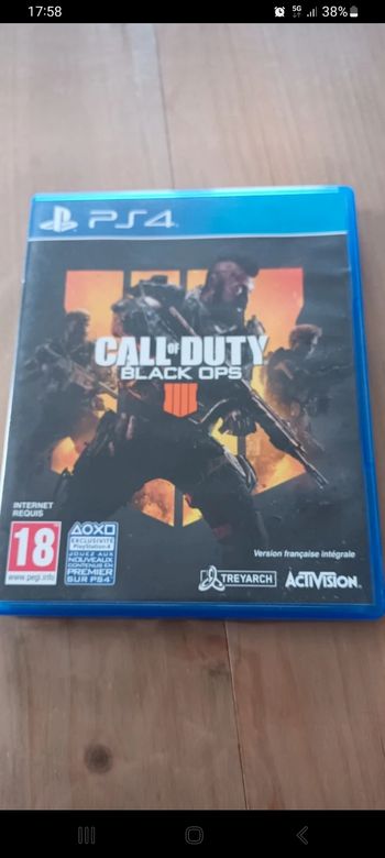 Call of duty Black ips 4 ps4