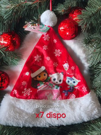Bonnets Noël personnalisés gabby chat 2