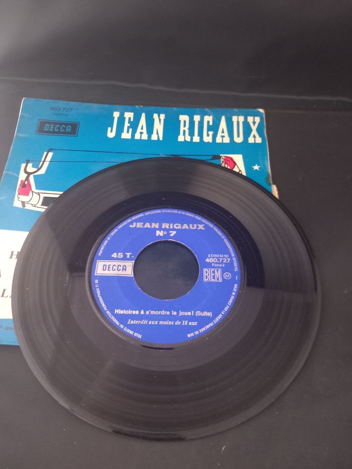 45T de Jean Rigaux numéro 7 - photo numéro 5