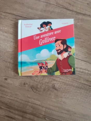 Livre pour enfants "une aventure avec Gulliver"
