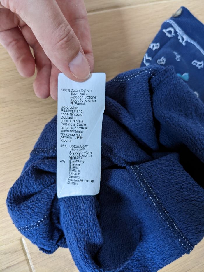 Absorba - Ensemble haut manches longues + pantalon - Taille 6 mois - photo numéro 9