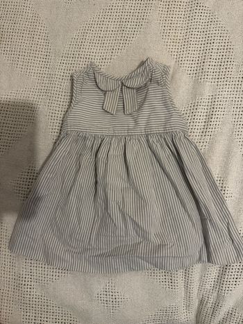 Robe bleu jacadi paris 6 mois