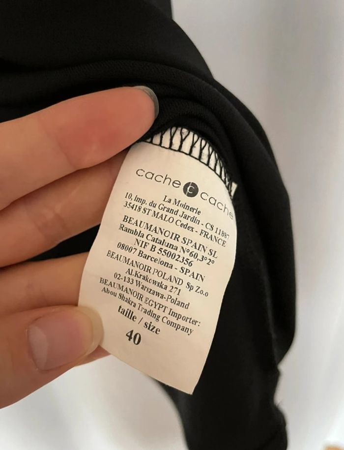 robe noire manche 3/4 - photo numéro 6