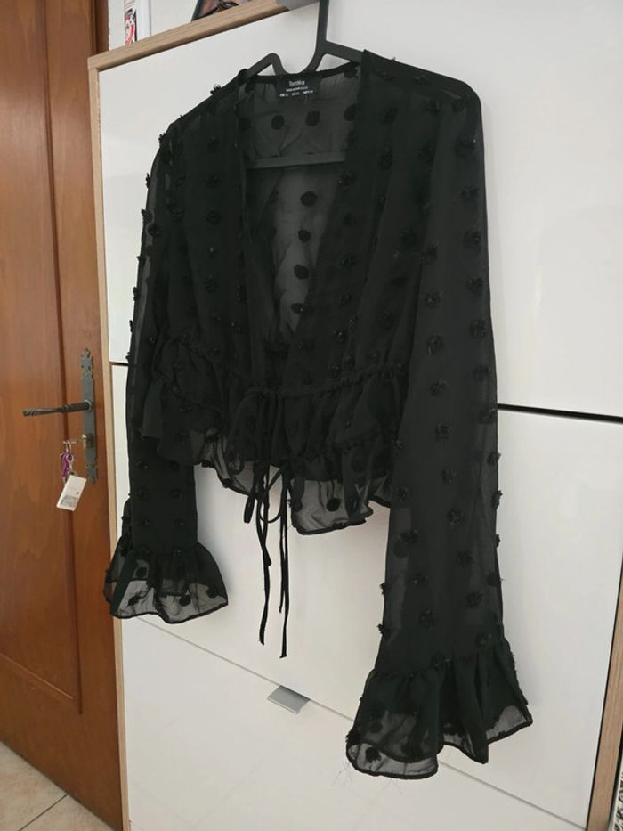 Top gilet bershka xs - photo numéro 2