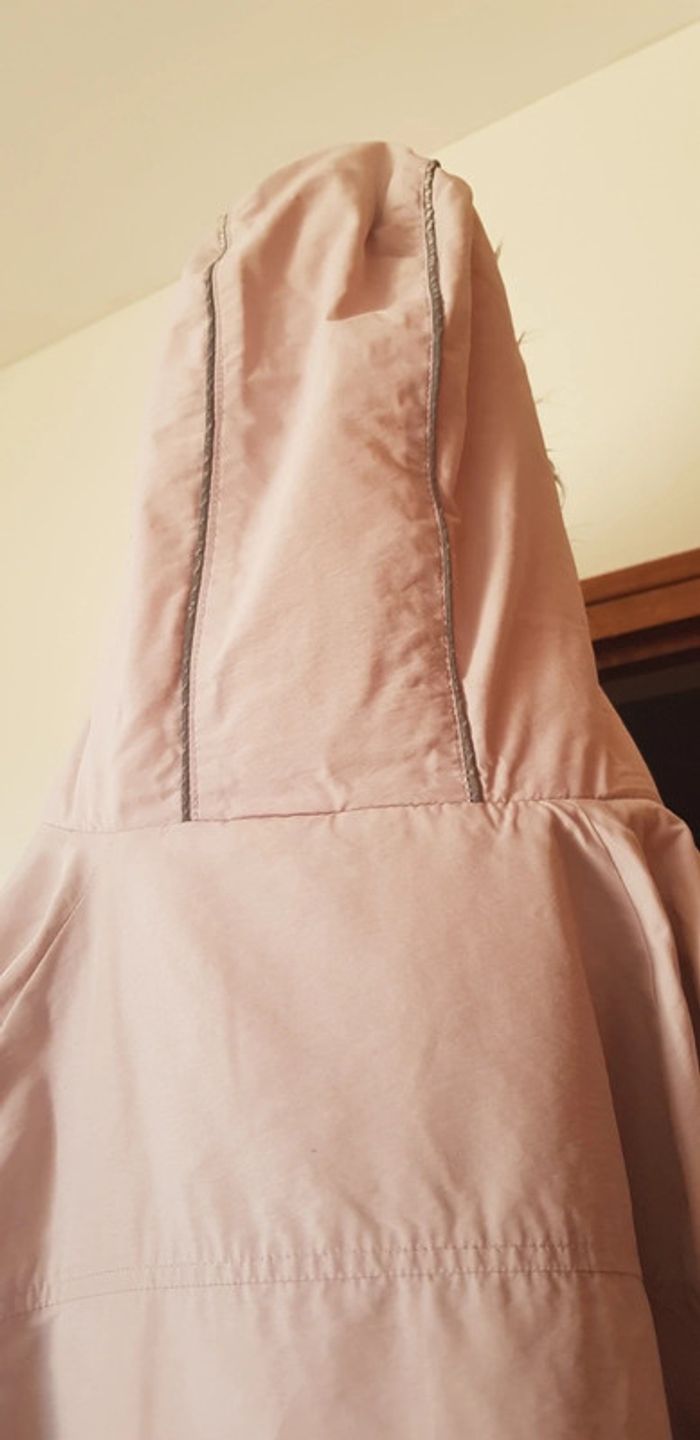 Manteau doudoune  fille rose pâle  t. 16ans - photo numéro 8