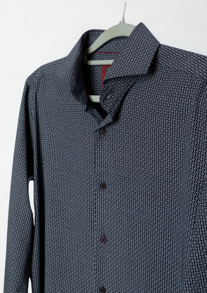Chemise bleu coupe slim Georges Rech Taille M - photo numéro 5
