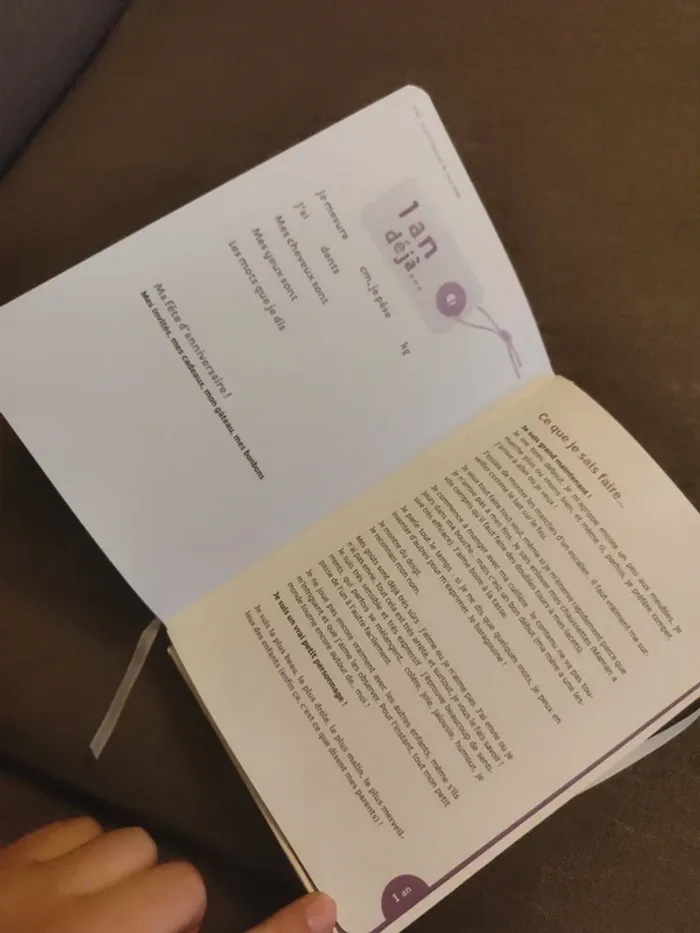 Livre "le p'tit journal de mon bébé" - photo numéro 8