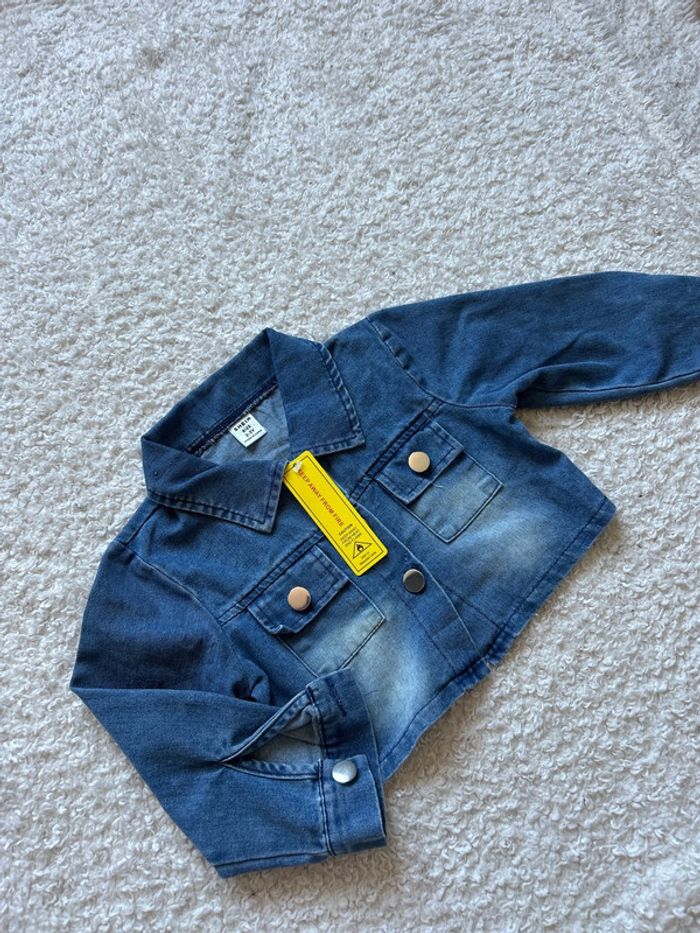 Veste en jeans courte