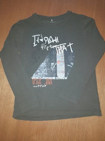 T-shirt manches longues name it 7 ans