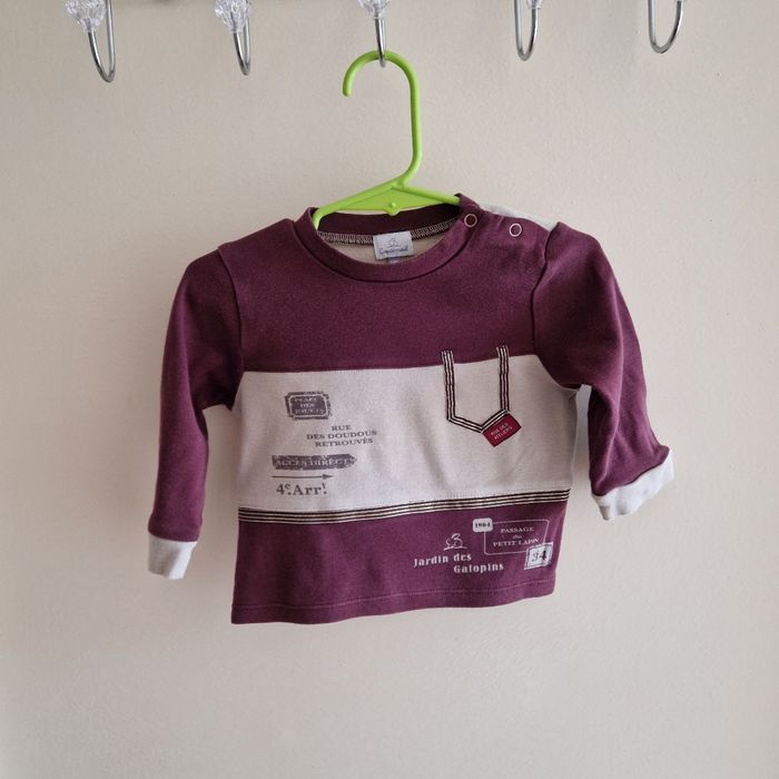 Tee shirt manches longue 6 mois